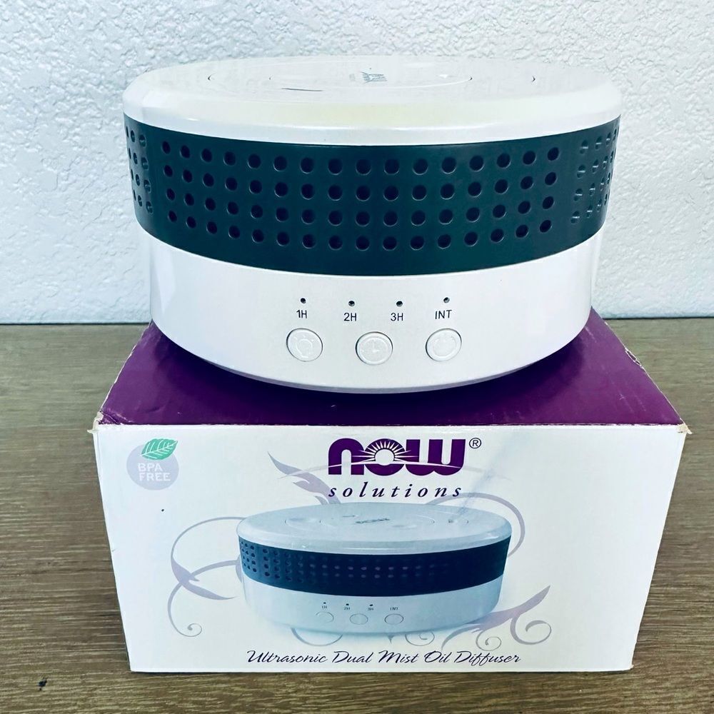 Now LED Ultrasonic Dual Mist Essential Oil Diffuser